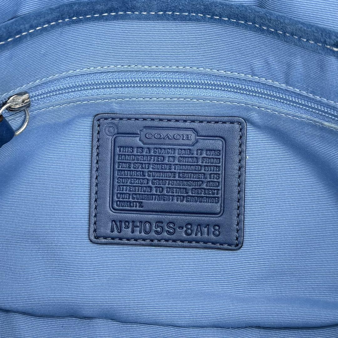 バッグ Coach Soho Demi Flap Suede Shoulder Bag s-l400.jpg