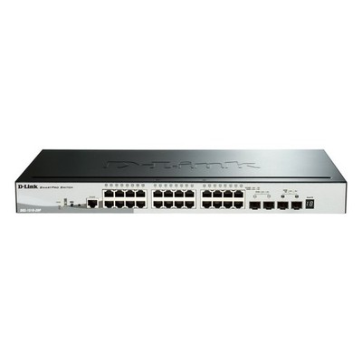 D-Link DGS-1510-28P Stackable Smart Managed Switch 28-Port 24x Gigabit Ethernet