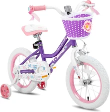 JOYSTAR Angel Girls Bike for Toddlers and Kids Ages 2-13 Years Old, 12 14 16 18 