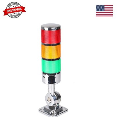 110V to 220V LED Stack Tower Lights, Industrial Warning Lights, Andon Lights,...