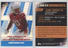 2008 Topps Finest Moments Blue Refractor /299 Early Doucet #FM-ED Rookie RC