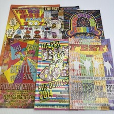 The Beatles Fest for Beatles Fans Catalog Lot of 6 Festival Beatles Memorabilia