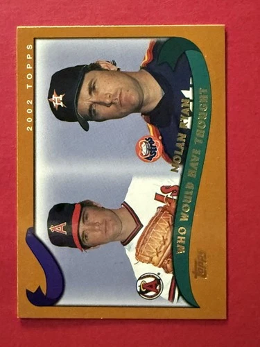 2002 Topps Baseball Card #T266 NOLAN RYAN-Who would have thought