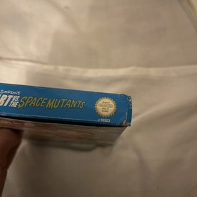 The Simpsons Bart Vs The Space Mutants Nintendo NES  FRA Sans notice