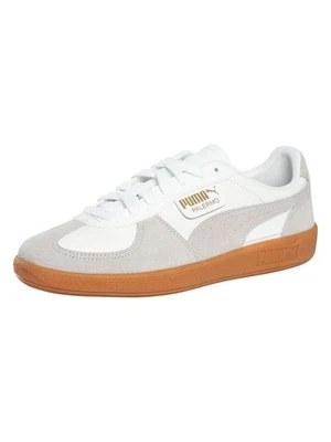 Puma Pour des hommes Baskets en cuir Palermo, blanc - Photo 1/4