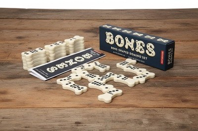 Kikkerland Bone Shaped Dominos