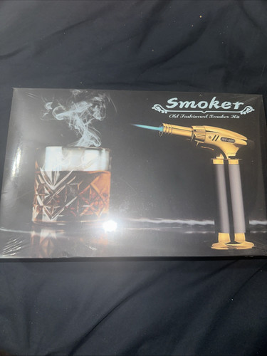 Kit affumicatore cocktail barman vecchio stile nuovo con scatola - Foto 1 di 1