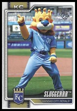 2026 Topps #M-9 Sluggerrr Mascots Autographs