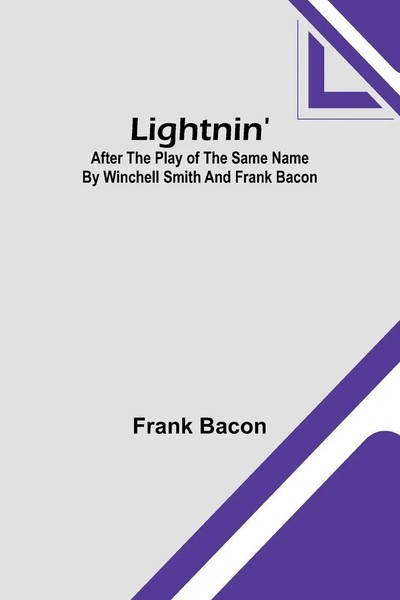 Frank Bacon | Lightnin' | Taschenbuch | Englisch (2023) | Alpha Editions-image