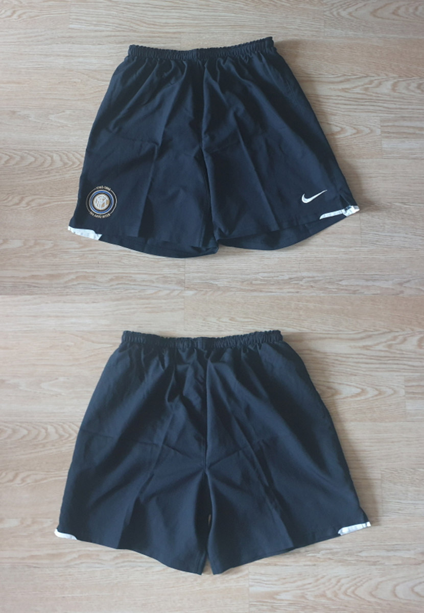 Short Inter Milan Nike Blanc - Taille L - Homme - Occasion Très Bon état