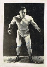 CHARLES RIGOULOT CHAMPION D'HALTEROPHILIE (OR OLYMPIQUE) ET CATCHEUR