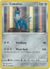 Pokemon -  Cobalion - 114/198 - Holo Rare - Chilling Reign - NM/M - New