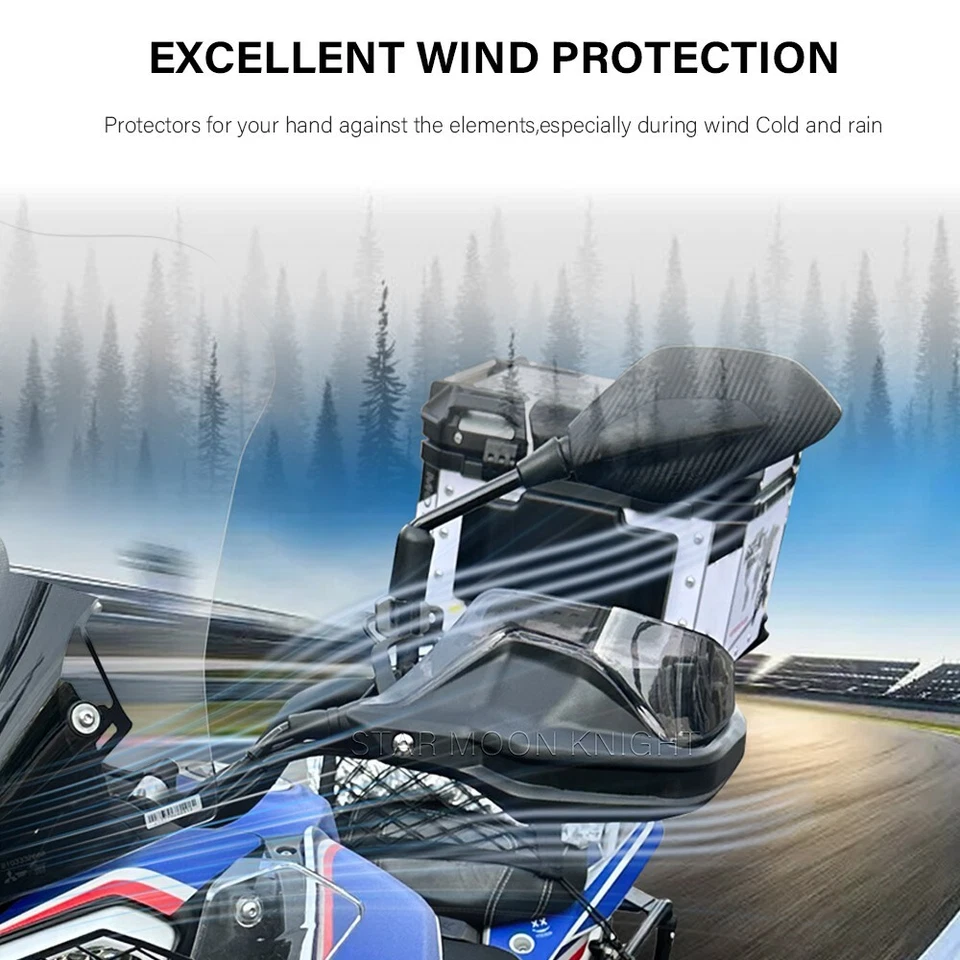Hand Guards Protector For Honda NT1100 NT 1100 Handle Wind Cover HandGuard - Image 4 of 4