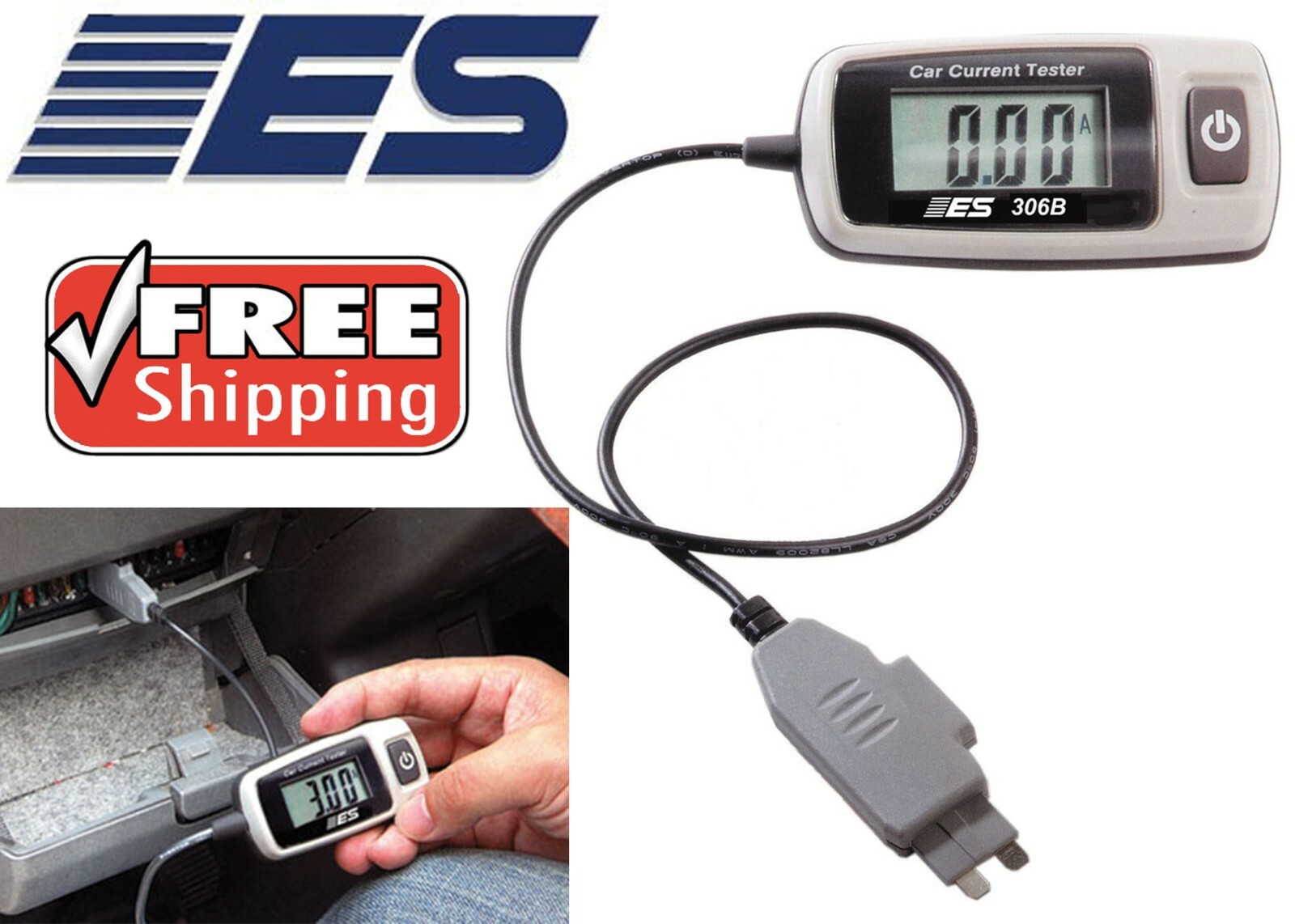 Electronic Specialties 304B 20 Amp Fuse Buddy ATC Tester