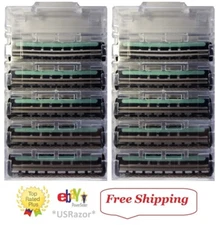 10 Wilkinson FX Performer Blades Refill Cartridge Schick Tracer ft Diamond Razor