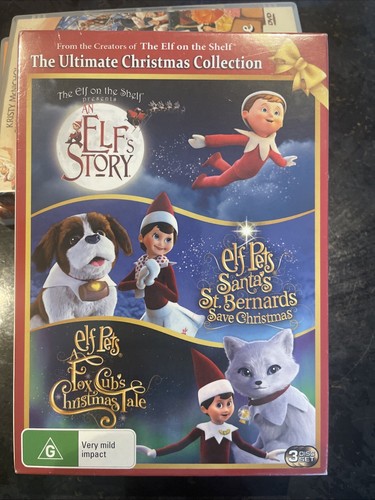 Elf on The Shelf: An Elf Storys + Elf Pets Santas St Bernards Save Christmas DVD