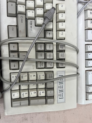 Lot of 4 Vintage Keyboards Turbo-Plus HP Ipex Olivetti Untested As Is - Picture 5 of 16