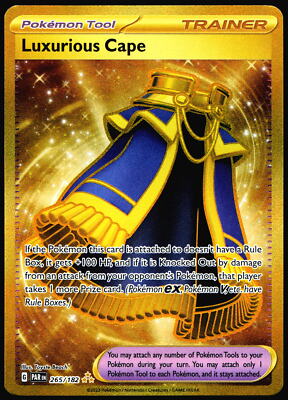 Luxurious Cape SV04: Paradox Rift #265/182 Pokemon Card R1-X414 | eBay