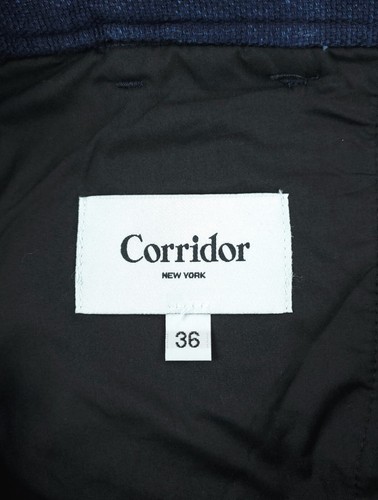 Pantalones Corridor para hombre 36 x 34 100 % algodón cintura ajustable hechos en EE. UU. azules nuevos sin etiquetas - Imagen 11 de 13