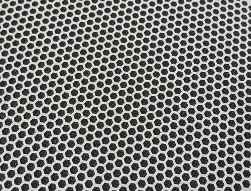 Pochoir d'aérographe à motif extra petit motif texture Hexagon mylar réutilisable - Photo 1/5