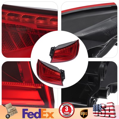 Pair Tail Light, Right and Left Tail Light, LED Tail Light For 2015-2016 Audi A3