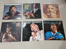 Lot 6 KENNY ROGERS lp record albums 1979-1988