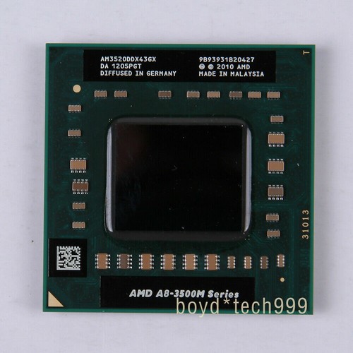 AMD A8-Series A8-3520M CPU 1.6 GHz/2500 (AM3520DDX43GX) Socket FS1 Processor - Picture 3 of 4