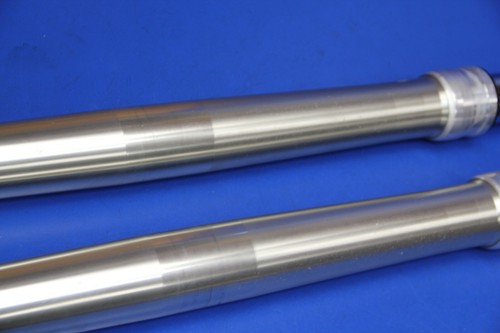 2000 00 YZ250 YZ 250 Front Forks Suspension Damper Leg Chrome Tube Cushion NICE - Bild 9 von 13