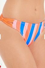 Matalan Stripe Bikini Bottoms Size 12 Bnwt