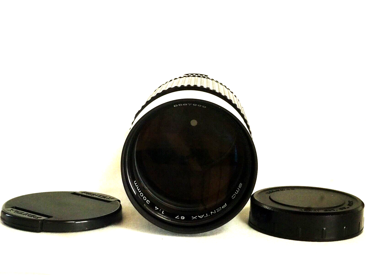 SMC Pentax 67 300mm f/4 Super Takumar MF Telephoto Lens From Japan