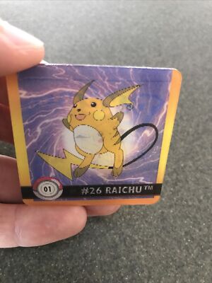 1999 Artbox Pokemon Action Flipz - Premier Edition #01 Raichu