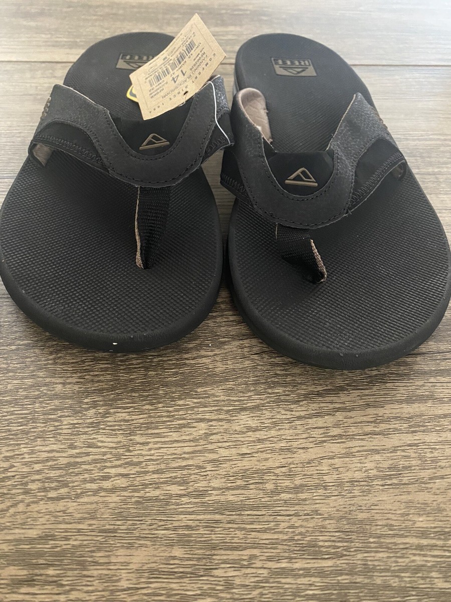 reef arch support flip flops men's