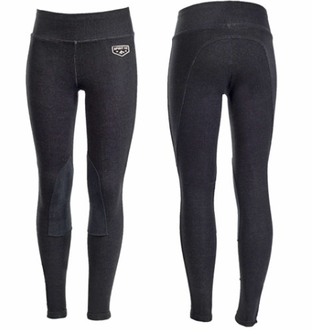 Underpants PowerPadded 3/4 Kids - Noir