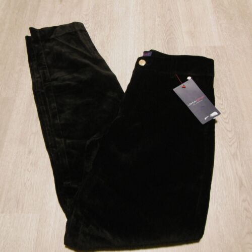 Lohla Sport Women 2 Golf Pants Black The Velvet Stretch Lined NWT