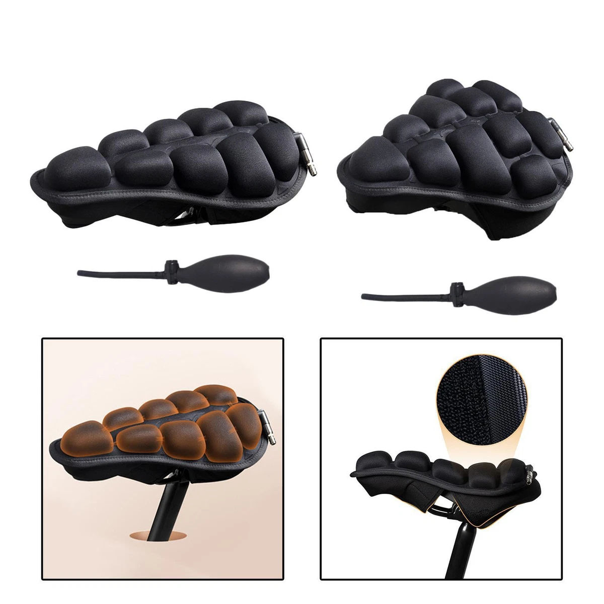 Inflatable bike on sale seat