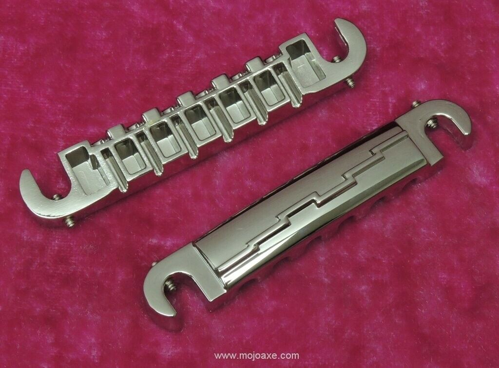 Lightning Bolt Wraparound Bridge for Gibson SG Junior, UN Lightning Bolt Wraparound Bridge for Gibson SG Junior, UN