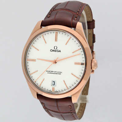 Omega De Ville Tresor 18K Rose Gold 