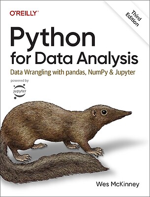 Python for Data Analysis Data Wrangling Wes McKinney Paperback