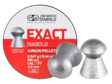 JSB Match Diabolo Exact Express 177 Cal 8.44 Gr. 1000 Count (2 Tins 500)