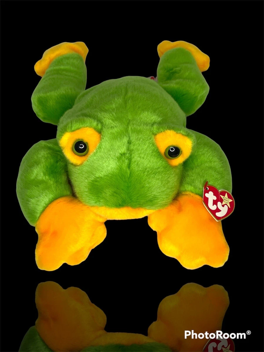 Rare Smoochy the Frog Beanie Baby 