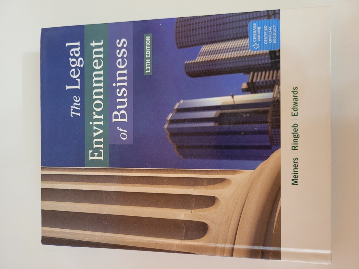 大人気アイテム Cengage The Legal Environment Of Business 13th Edition By 洋書