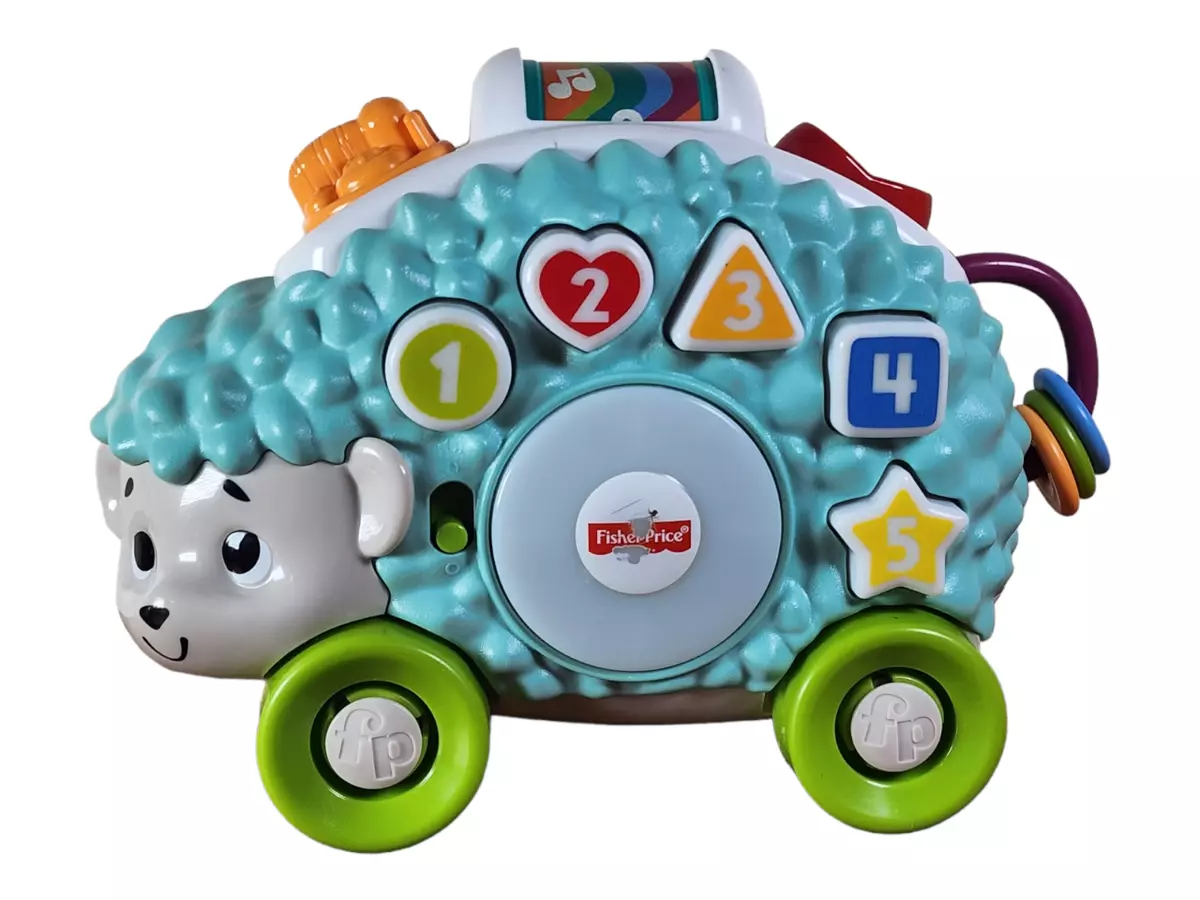 Award Winning Fisher-Price Linkimals Happy Shapes Hedgehog Musical Baby Toy