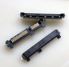 2pcs 7 15pin 22pin SATA Male Socket Solder Connector SMT Type for SSD Laptop