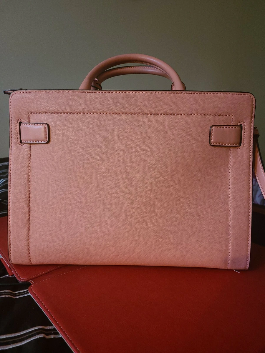 Michael Kors Pink Leather Rayne Crossbody Bag