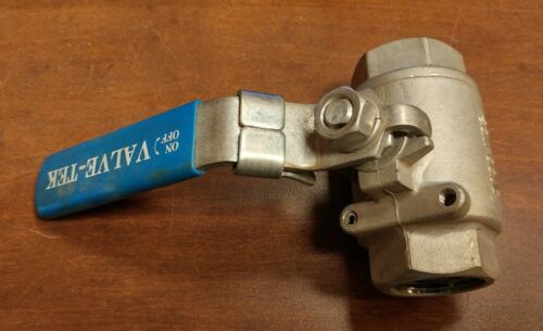 STAINLESS STEEL 1" Ball Valve 2000WOG - Picture 1 of 1