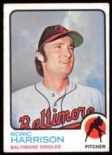 1973 Topps Roric Harrison Baltimore Orioles #229