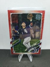 2021 Topps Series 1 Nick Madrigal Red cracked Ice Parallel Rookie RC 110/199🔥