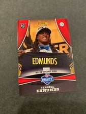 2018 PANINI DRAFT TERRELL EDMUNDS PITTSBURGH STEELERS ROOKIE CARD 1 OF 79 