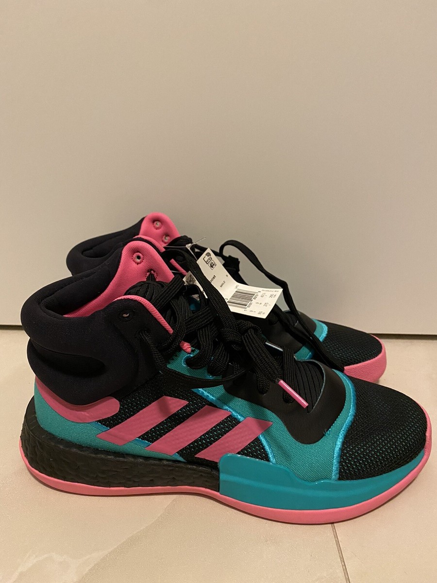 NEW Adidas Marquee Boost Basketball Shoes Miami Vice EH2373 Mens Size 7.5 NEW Adidas Marquee Boost Basketball Shoes Miami Vice EH2373  main image 2