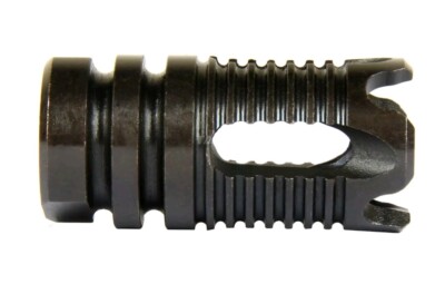 Tanker Style Steel Competition Muzzle Brake  223/5.56, 1/2x28 TPI